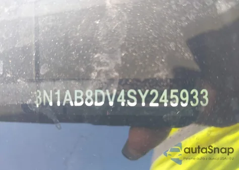 2025 Nissan Sentra Sr из США, поврежденный, VIN 3N1AB8DV4SY245933